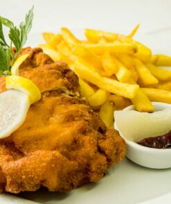 Puten- und Hähnchenschnitzel